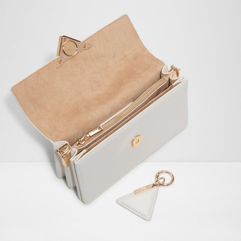 کیف دوشی زنانه سفید آلدو LUXECARRY – ALDO