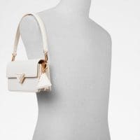 کیف دوشی زنانه سفید آلدو LUXECARRY – ALDO