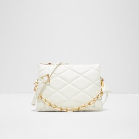 کیف دوشی زنانه سفید لحافی آلدو SOFTQUILT – ALDO
