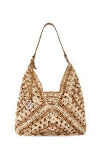 کیف زنانه حصیری دوشی ویزون دری مد