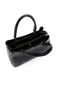 کیف زنانه دستی مشکی بند بلند دری مد