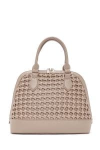 کیف زنانه دستی ویزون بند بلند بافت‌دار دری مد