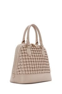 کیف زنانه دستی ویزون بند بلند بافت‌دار دری مد