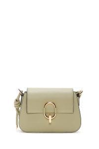 کیف زنانه دوشی سبز بند بلند دری مد