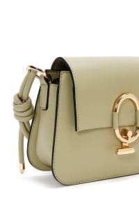 کیف زنانه دوشی سبز بند بلند دری مد