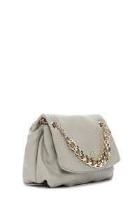 کیف زنانه دوشی سبز بند زنجیری بلند دری مد