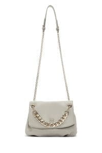 کیف زنانه دوشی سبز بند زنجیری بلند دری مد