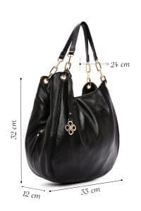 کیف زنانه دوشی مشکی دری مد