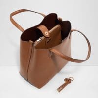 کیف زنانه دوشی و دستی عسلی آلدو CARAFE – ALDO
