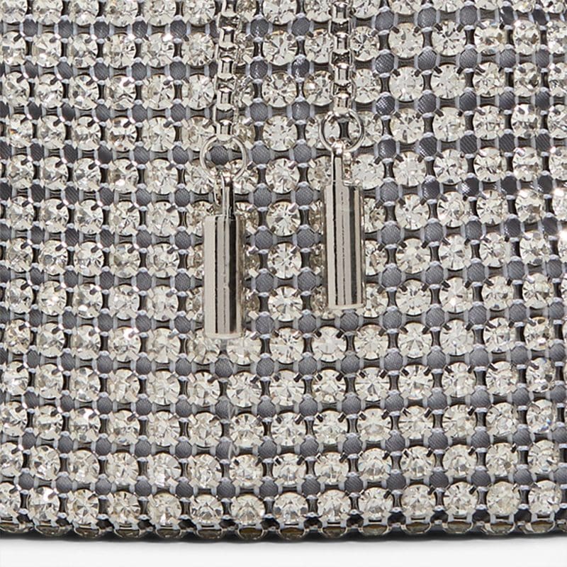 کیف زنانه دوشی و دستی نقره‌ای آلدو BLINGBUCKET – ALDO