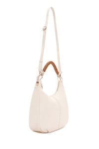 کیف زنانه دوشی کرم بند بلند دری مد