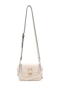 کیف زنانه دوشی کرم بند بلند دری مد