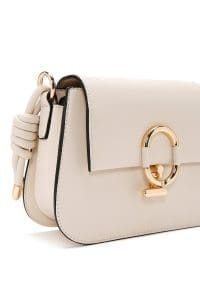 کیف زنانه دوشی کرم بند بلند دری مد