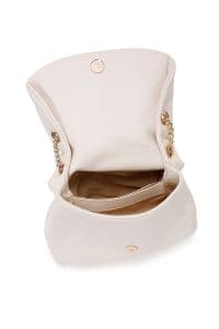 کیف زنانه دوشی کرم بند زنجیری بلند دری مد