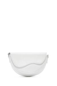 کیف زنانه دوشی کلاسیک سفید دری مد