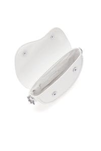 کیف زنانه دوشی کلاسیک سفید دری مد