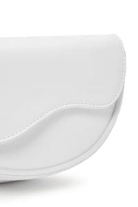 کیف زنانه دوشی کلاسیک سفید دری مد