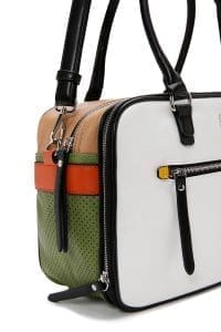 کیف زنانه سفید دوشی بلند دری مد