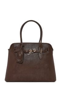 کیف زنانه قهوه‌ای کلاسیک دوشی دری مد