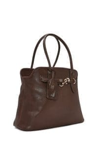 کیف زنانه قهوه‌ای کلاسیک دوشی دری مد