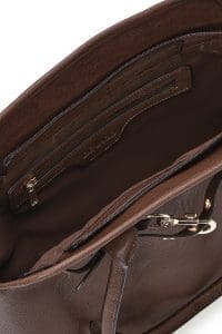 کیف زنانه قهوه‌ای کلاسیک دوشی دری مد