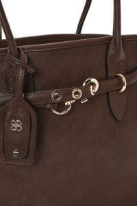 کیف زنانه قهوه‌ای کلاسیک دوشی دری مد