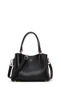 کیف زنانه مشکی دوشی بلند دری مد