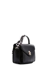 کیف زنانه مشکی دوشی بلند کلاسیک دری مد