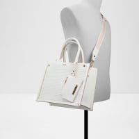 کیف زنانه چرم سفید  Daspias – ALDO