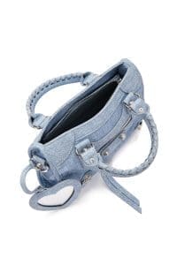 کیف زنانه کراس بادی آبی دوشی بلند جین دری مد