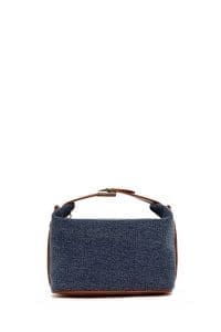 کیف زنانه کراس بادی آبی دوشی بلند دری مد