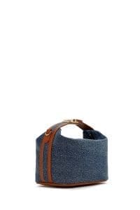 کیف زنانه کراس بادی آبی دوشی بلند دری مد