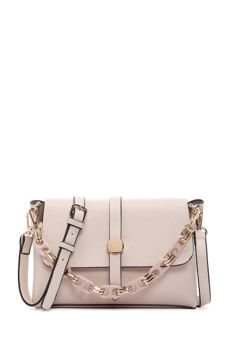 کیف زنانه کراس بادی بژ دوشی بلند دری مد