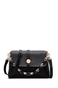 کیف زنانه کراس بادی مشکی دوشی بلند دری مد