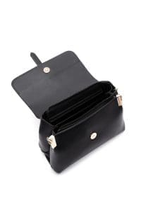 کیف زنانه کراس بادی مشکی دوشی بلند دری مد