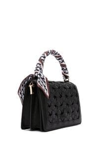 کیف زنانه کراس بادی مشکی دوشی بلند مینی دری مد