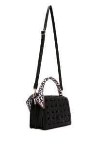 کیف زنانه کراس بادی مشکی دوشی بلند مینی دری مد