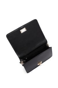 کیف زنانه کراس بادی مشکی دوشی بلند کاپیتونه دری مد