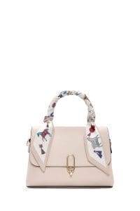 کیف زنانه کرم دوشی بلند با جزئیات تزئینی دری مد