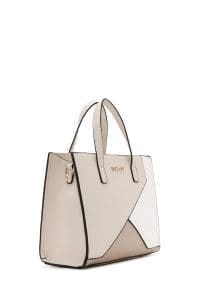 کیف زنانه کرم دوشی بلند دری مد