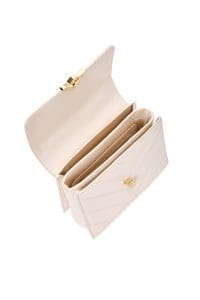 کیف زنانه کرم دوشی بلند کاپیتونه دری مد