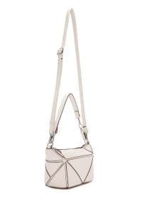 کیف زنانه کرم دوشی بلند کراس بادی دری مد