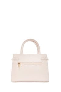 کیف زنانه کرم چاپ‌دار دوشی بلند دری مد