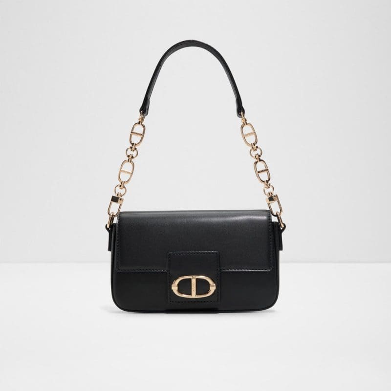 کیف شانه ای مشکی چرم  زنانه EXQUISITE – ALDO