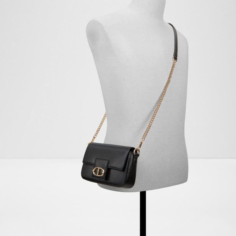 کیف شانه ای مشکی چرم  زنانه EXQUISITE – ALDO