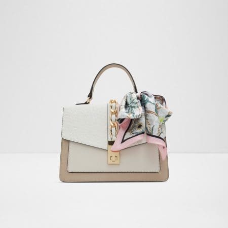 کیف شانه ای و دستی زنانه چرم بژ CAILLA – ALDO