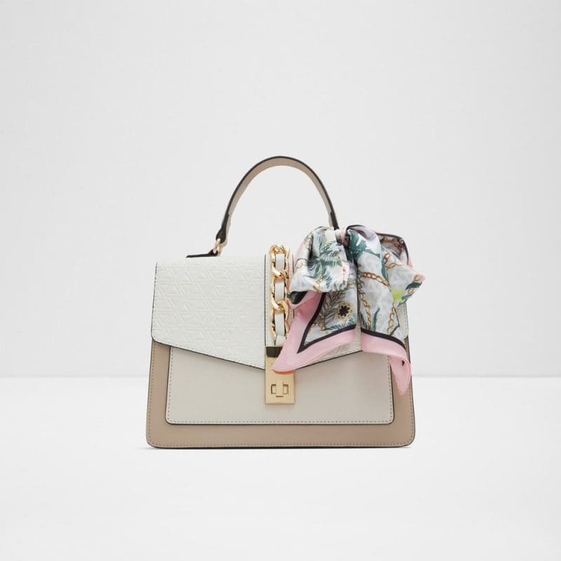 کیف شانه ای و دستی زنانه چرم بژ CAILLA – ALDO