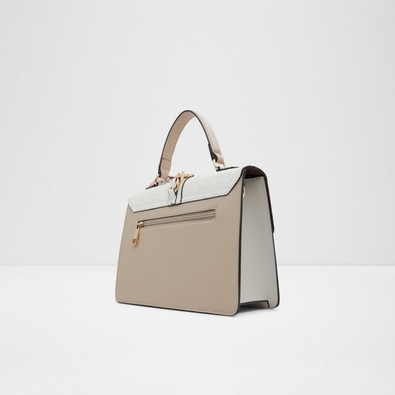 کیف شانه ای و دستی زنانه چرم بژ CAILLA – ALDO