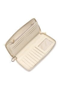 کیف پول زنانه بژ دری مد