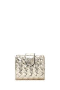 کیف پول طلایی زنانه دری مد